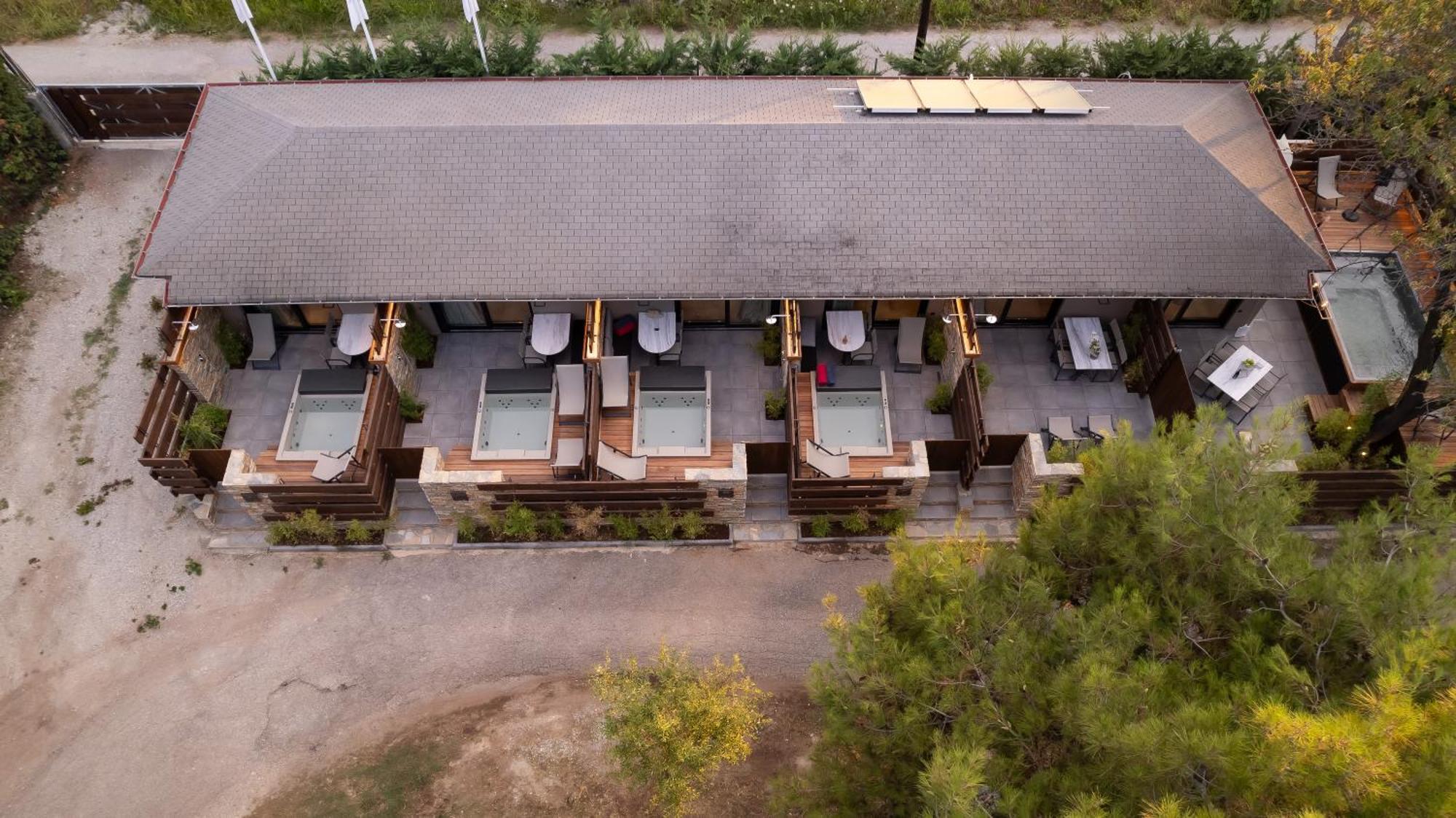 Sylvia Camping & Luxury Suites, Panel Hospitality Homes & Villas リトコロン エクステリア 写真