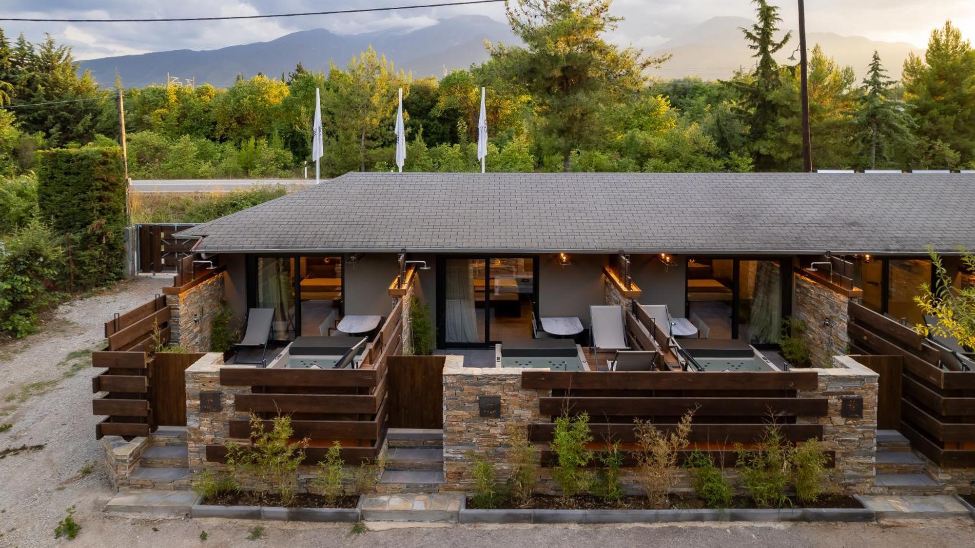 Sylvia Camping & Luxury Suites, Panel Hospitality Homes & Villas リトコロン エクステリア 写真