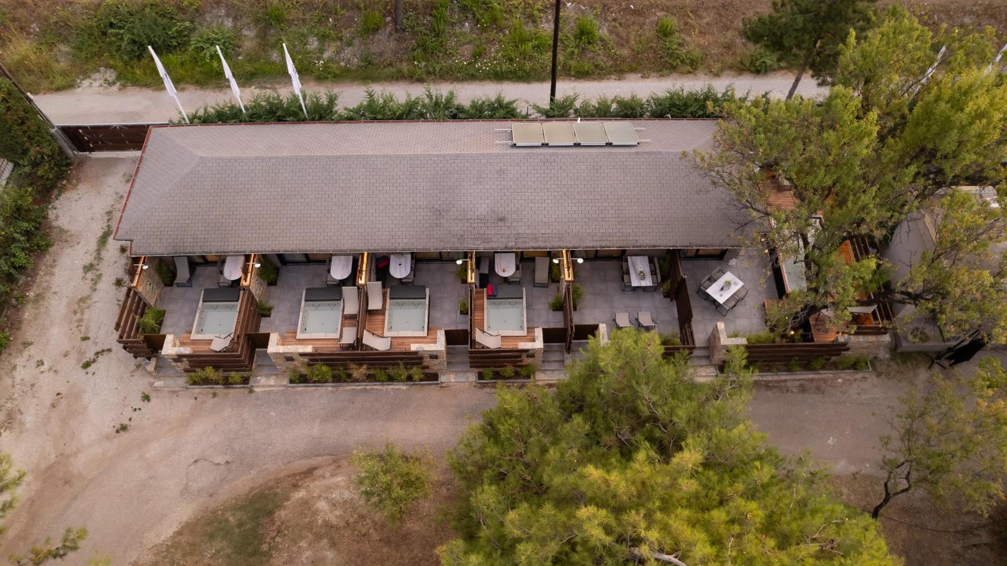 Sylvia Camping & Luxury Suites, Panel Hospitality Homes & Villas リトコロン エクステリア 写真